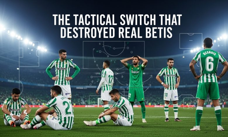 The Tactical Switch That Destroyed Real Betis