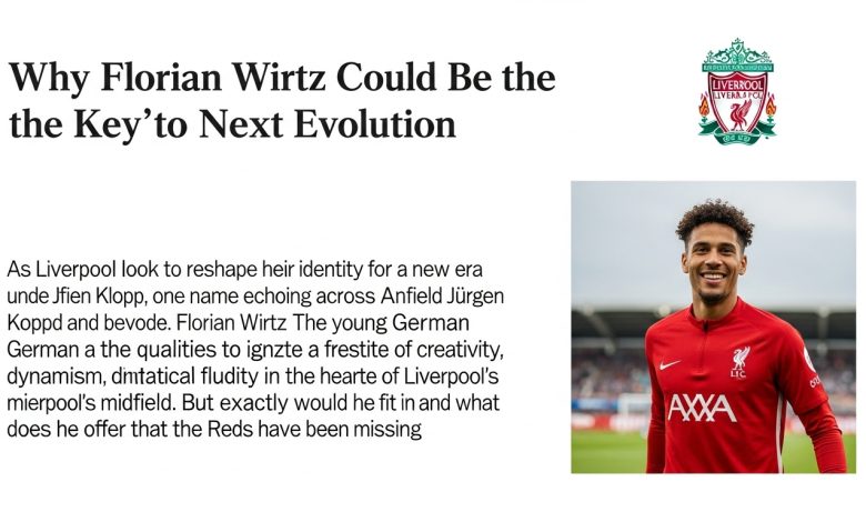 Why Florian Wirtz Could Be the Key to Liverpool’s Next Evolution